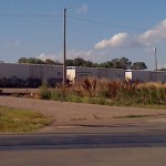 Train near Hawkeye Drive
