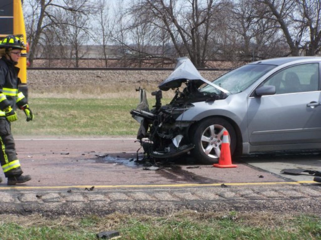 MERRILL ACCIDENT BACKS UP HWY 75 TRAFFIC KSCJ 1360