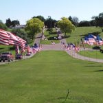 memorial park flags