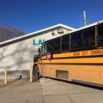 school bus laundrymat