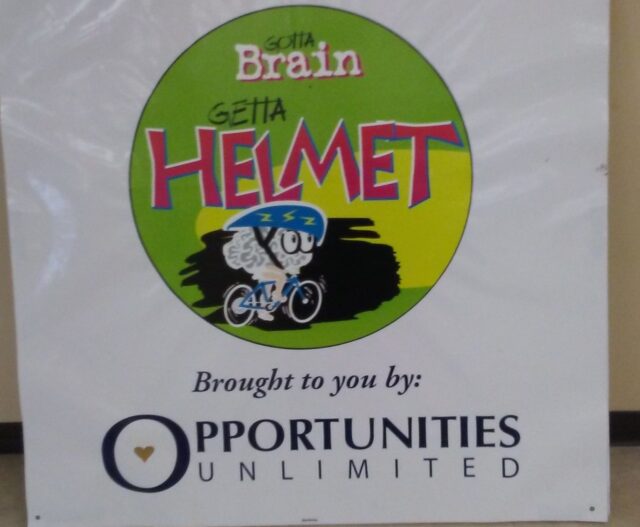 HELMET SIGN