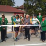 bike ribbon cutting