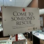 SALVATION ARMY KETTLE SIGN