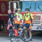 firefighter bikers