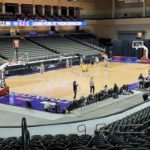 tyson events center basketball court