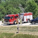 SGT BLUFF FIRE RESCUE AT ACCIDENT