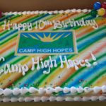 CAMP HIGH HOPES 10 CAKE