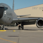 KC-135 at hangar 185th