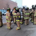 STUDENT FIREFIGHTERS OUTDOOR