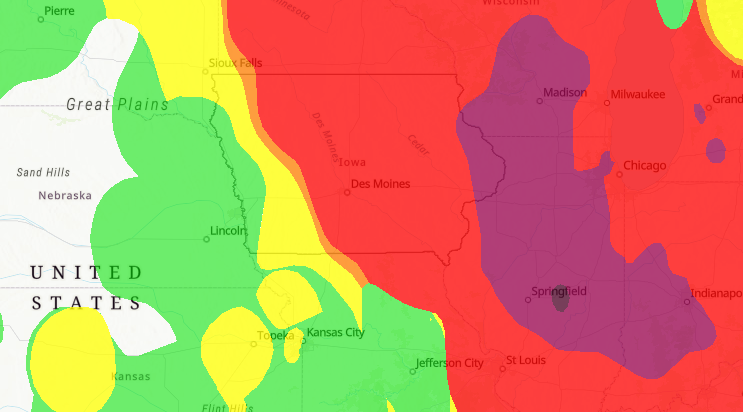 IOWA AIR QUALITY ALERT BECAUSE OF CANADIAN FIRES - KSCJ 1360