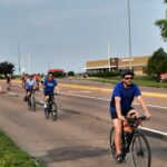 Ragbrai blue riders