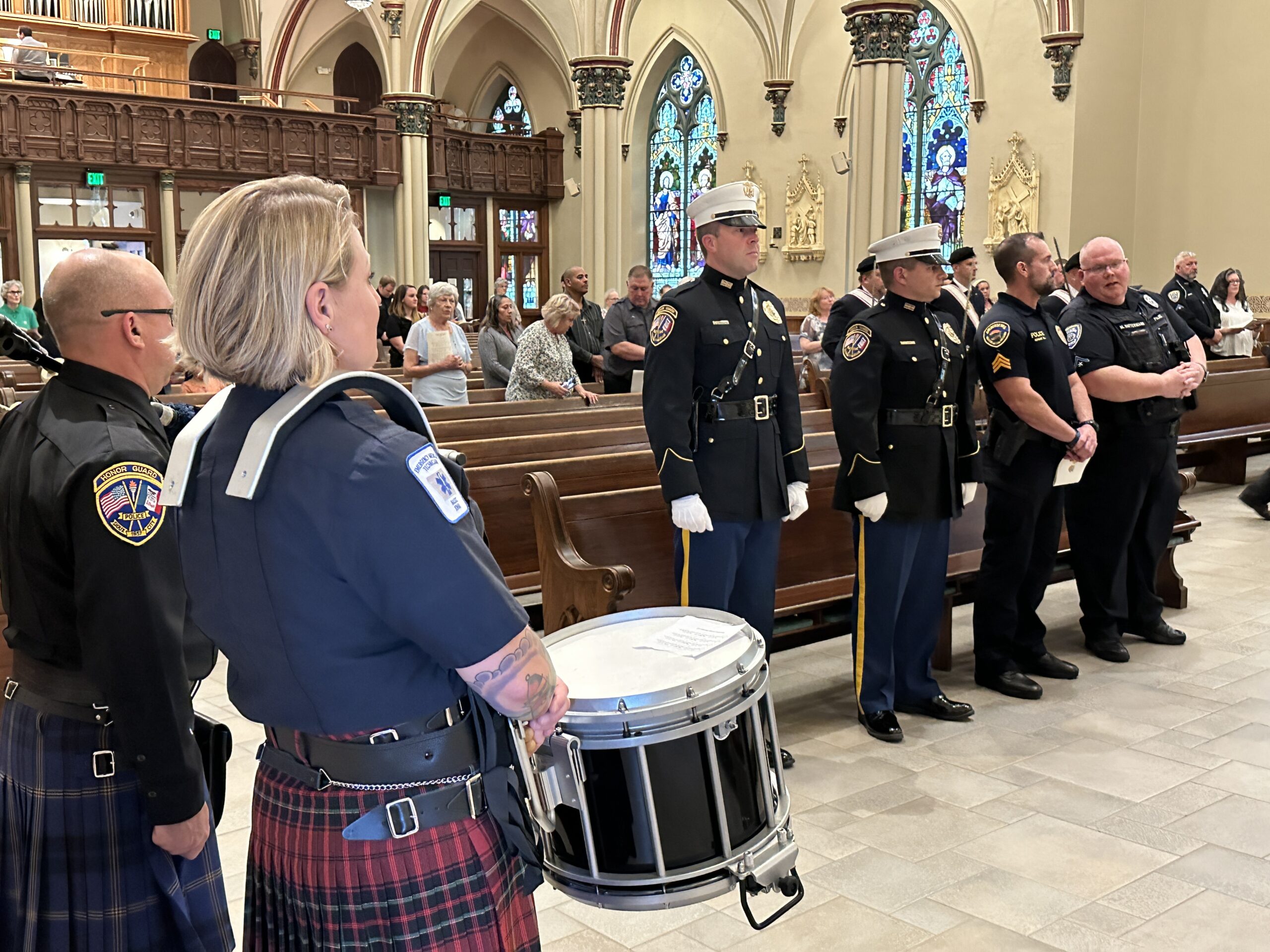 BLUE MASS HONORS FIRST RESPONDERS - KSCJ 1360