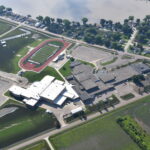 Dakota Valley flood aerial