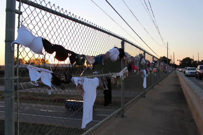 BRAS ACROSS THE BRIDGE BRINGS BREAST CANCER AWARENESS KSCJ 1360
