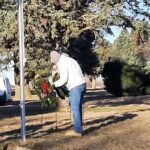 wreath laying
