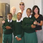 Goodall, Meyer Tanzanian Students