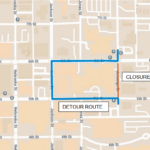 5th and Jennings repair work
