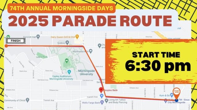 MSIDE PARADE ROUTE