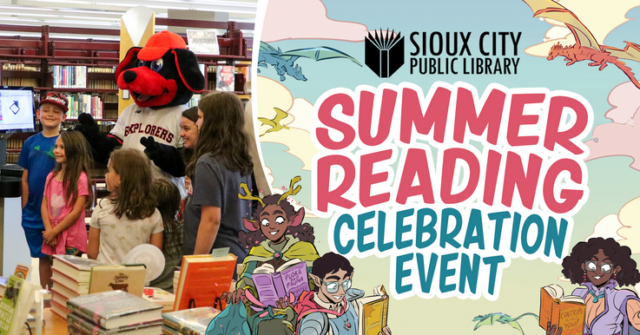 Summer Reading Celebration on June 9 – Sioux City Public Library