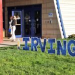 IRVING SCHOOL WELCOME SIGN