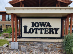 IOWA LOTTERY SALES INCREASE