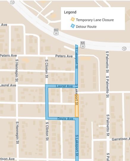 SOUTH LAKEPORT CLOSURE