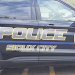 Police car closeup