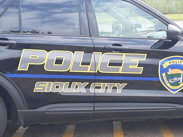 Police car closeup