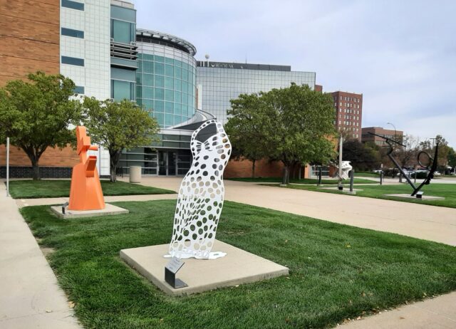 Art Center exterior grounds