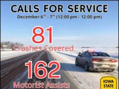 LAW ENFORCEMENT & TOW TRUCKS KEPT BUSY THIS WEEKEND