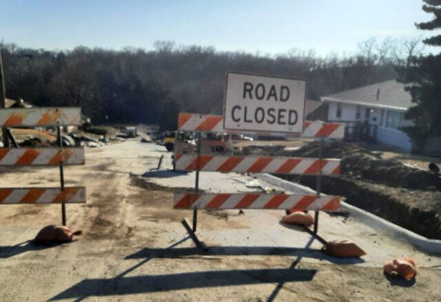 South Cornelia road closed Jan 4