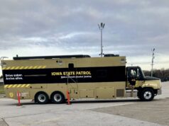 IOWA STATE PATROL DEBUTS ALCOHOL TESTING BUS