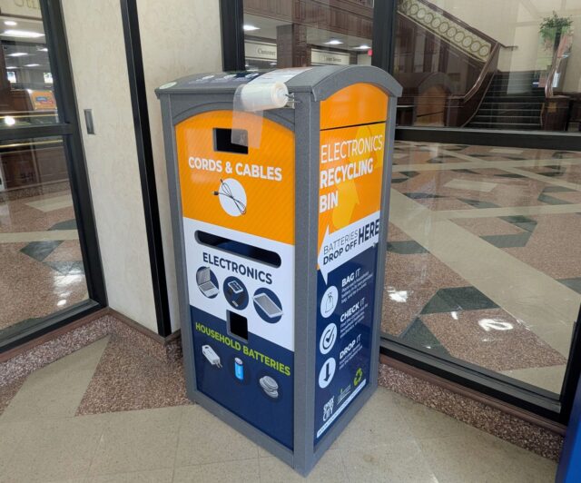 Electronics Recycling Bin_City Hall.