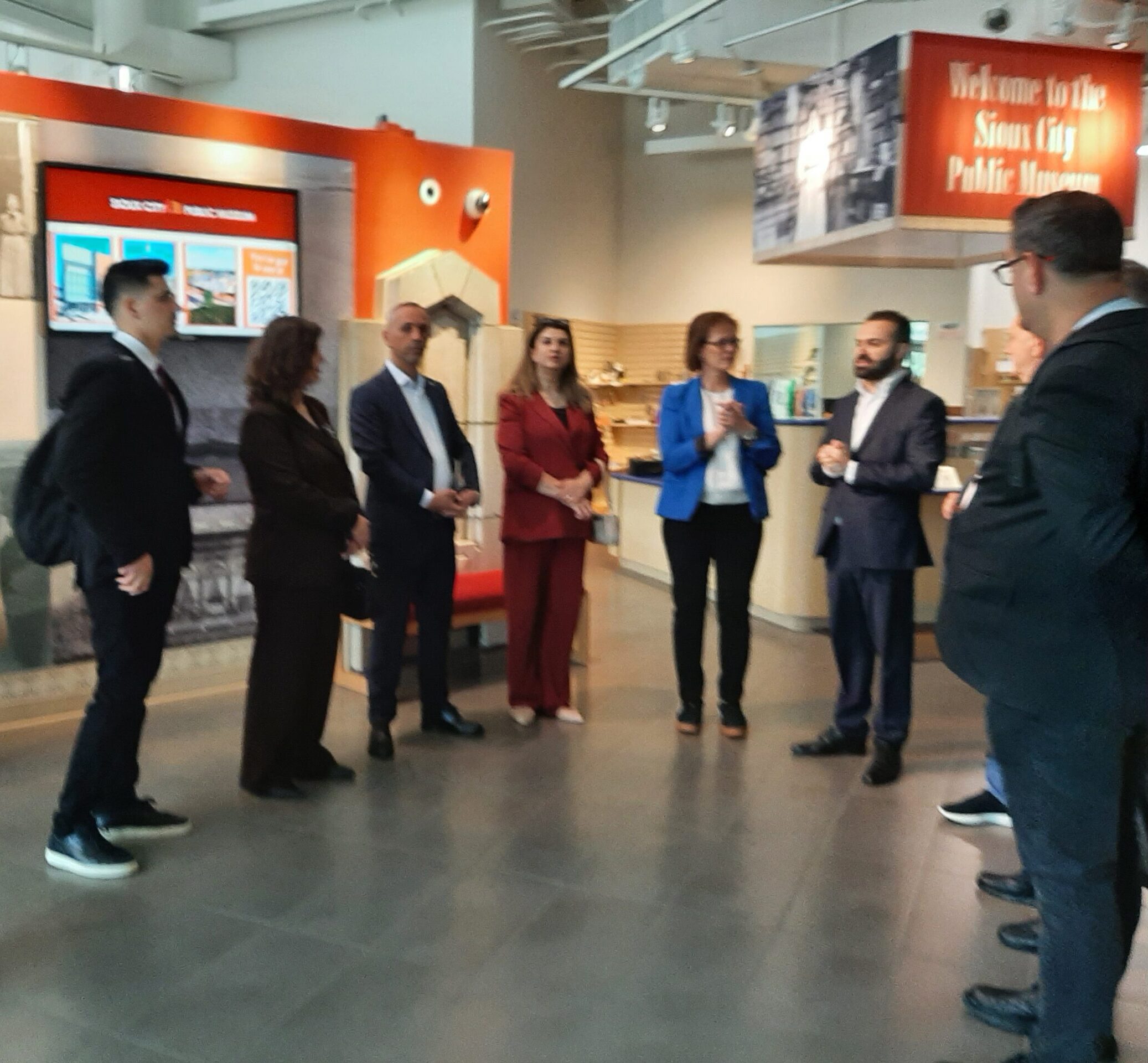 KOSOVO SISTER CITY GROUP VISITS SIOUX CITY