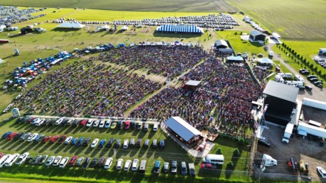 RiseFest Aerial