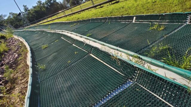 Cone Park tubing track damage