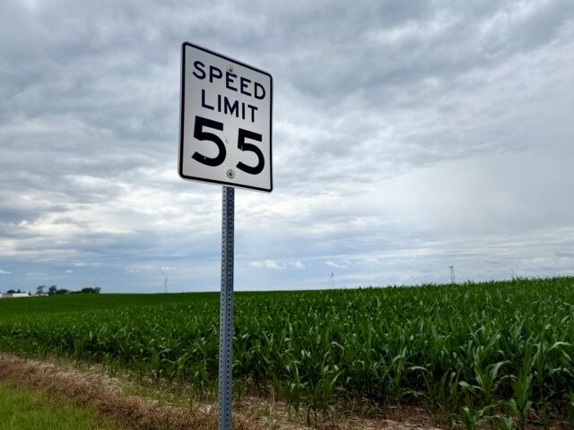 Speed Limit Sign rural
