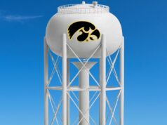 Old Hawkeye Water Tower Commemorated With Bobblehead