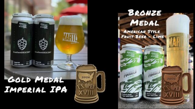 Marto Brewing medal winners