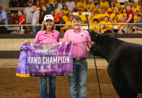 2026 Iowa Governor Steer Show Winner