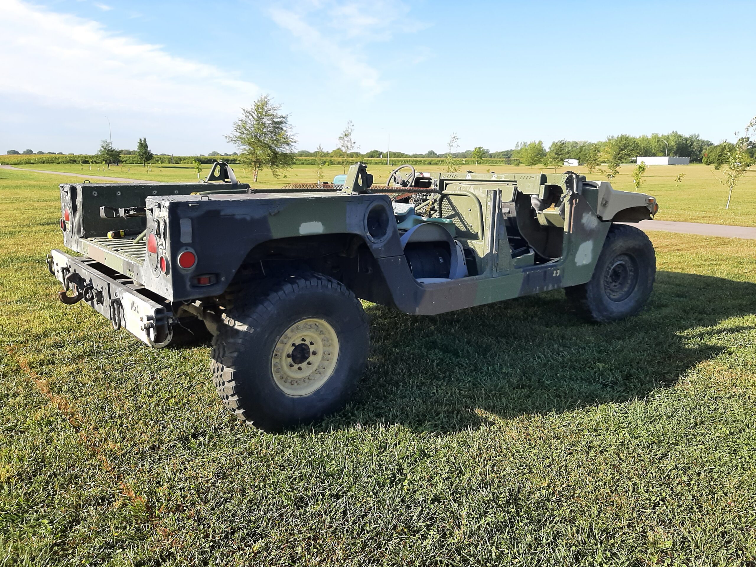 FREEDOM PARK OBTAINS DESERT SHIELD ERA HUMVEES FOR NEW MEMORIAL