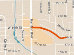 WEST 19TH TO BE CLOSED AT GILMAN TERRACE TO HAMILTON BLVD
