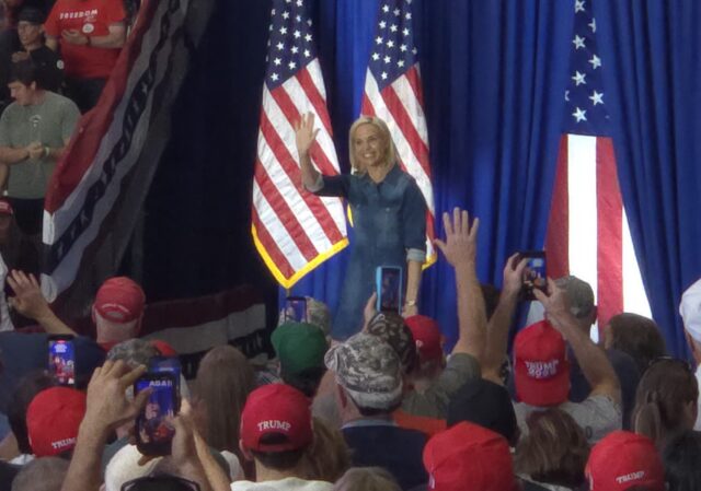 Hinson at SC Rally