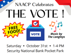 PARTY AT THE POLLS TO BE HELD SATURDAY AT THE DOWNTOWN PUBLIC LIBRARY